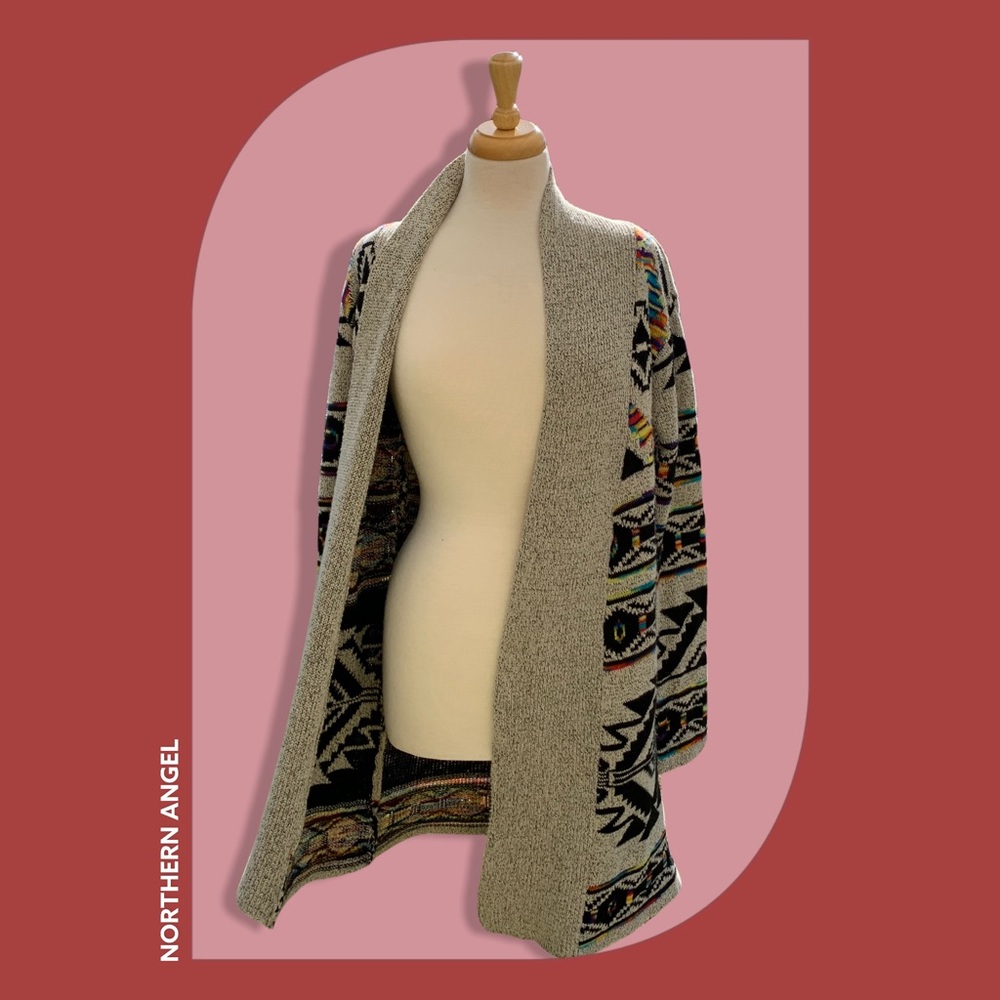 Northern Angel Women's Long Cardigan Cozy Soft Open Sweater Duster